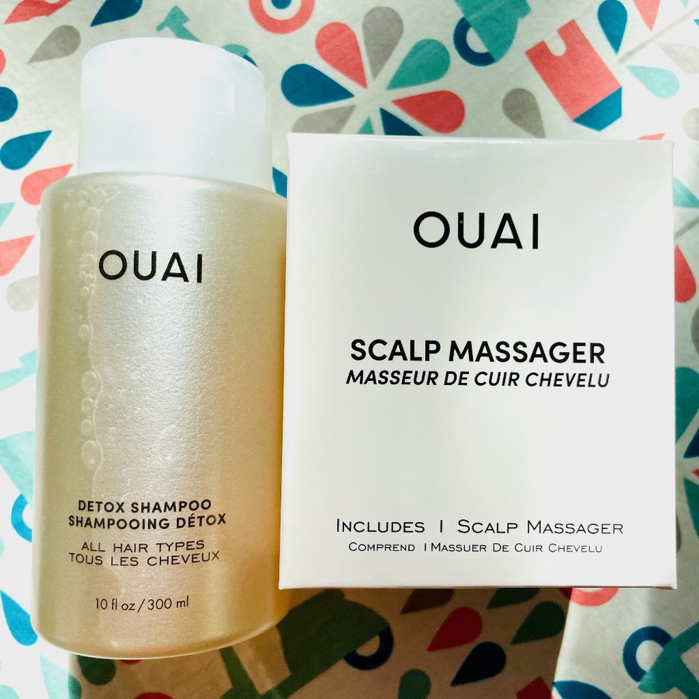 OUAI Detox Shampoo & Scalp Massager - NWOT